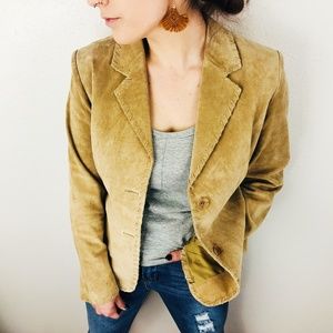 Margaret Godfrey Suede Leather Jacket